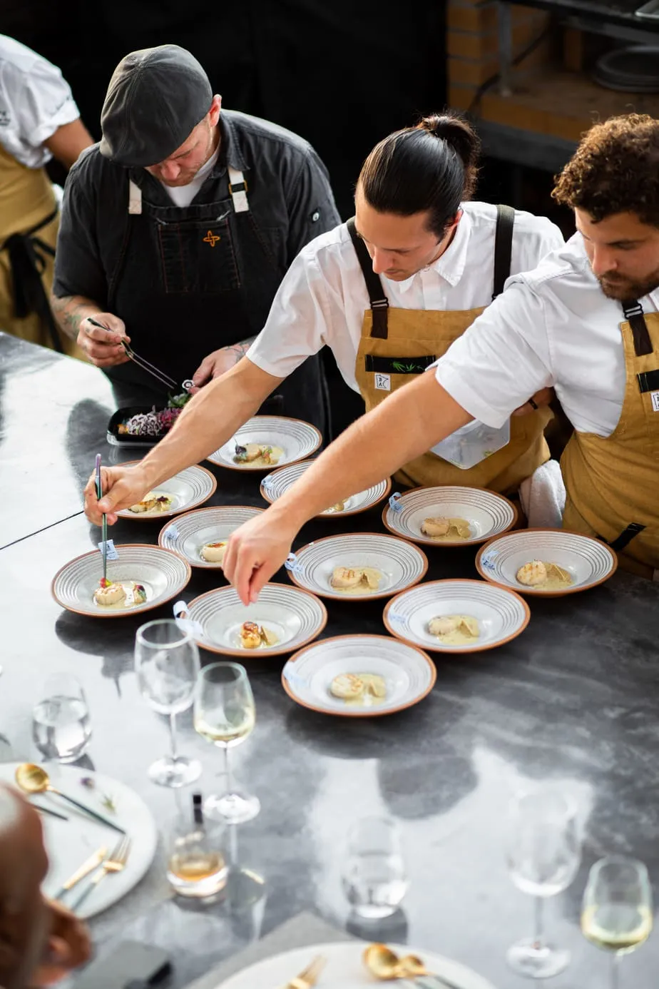 chef preparing food